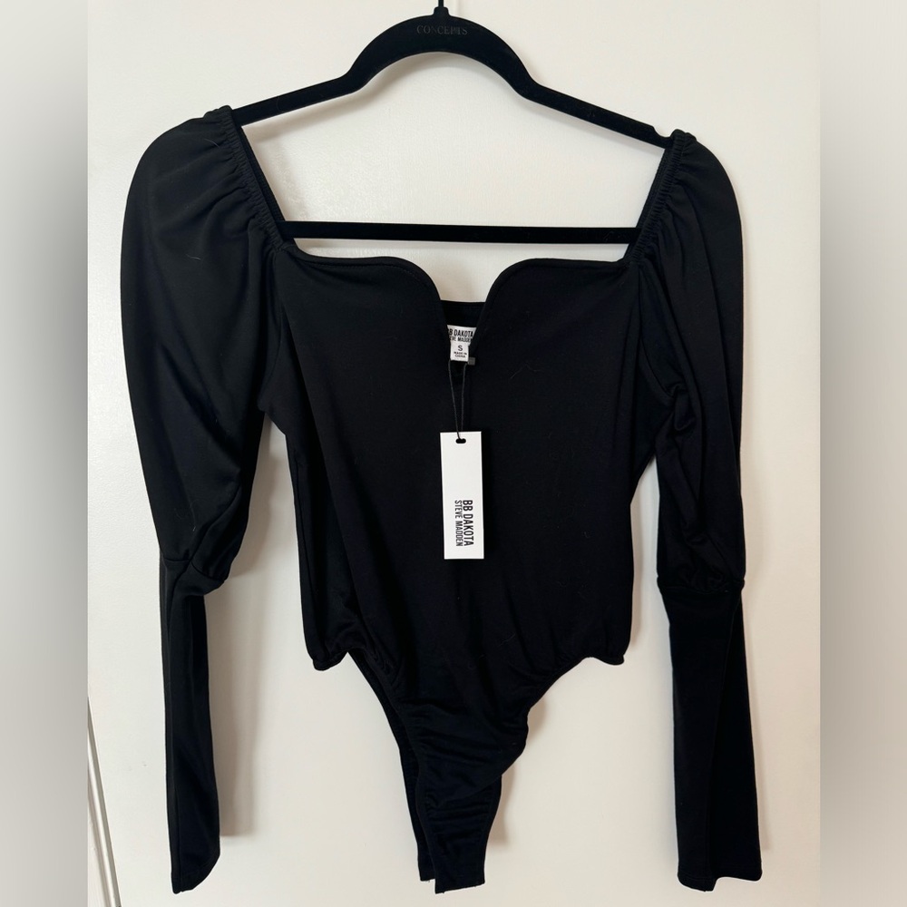 BB Dakota puff sleeve bodysuit